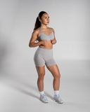 Pump High Rise Short - LT Heather