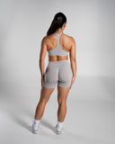 Pump High Rise Short - LT Heather