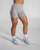 Pump High Rise Short - LT Heather