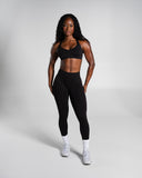 Pump Mid Rise Legging - Black