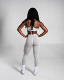Pump Mid Rise Legging - LT Heather