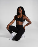 Pump Mid Rise Legging - Black