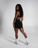 Pump Mid Rise Short - Black
