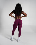 Pump Mid Rise Legging - Mulberry