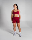 Pump High Rise Short - Strawberry Jam