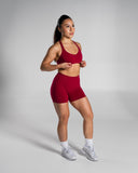 Pump High Rise Short - Strawberry Jam