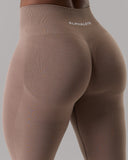 Pump Mid Rise Legging - Mocha