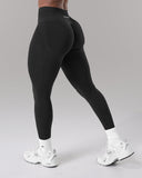 Pump Mid Rise Legging - Black