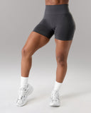 Pump High Rise Short - Dark Heather Grey