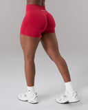 Pump Mid Rise Short - Scarlet