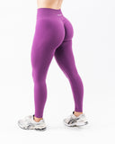 Revive High Rise Legging - Purple Noir