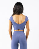 Aura Reya Top - Dusty Blue