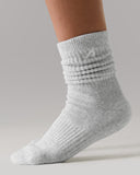 Scrunch Sock 3pk - White / Wheat / Heather Grey