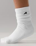Scrunch Sock 3pk - White / Wheat / Heather Grey