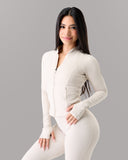 Aura Sculpt Jacket - Wheat