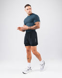 Power Short Sleeve - Dark Cyan