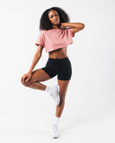 LDB Oversized Crop Tee - Primrose
