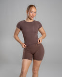 Soft Curve Tee - Cedar
