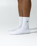 Elite "A" Sock 3pk - White