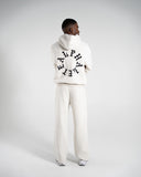 Staple Emblem Fleece Hoodie in Oatmeal – unisex hoodie, view 7