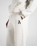 Staple Emblem Fleece Sweatpant - Oatmeal
