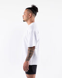 Three Pillar Terry Tee - White