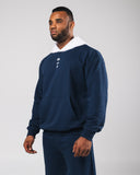 Three Pillar Heavyweight Hoodie - Denim