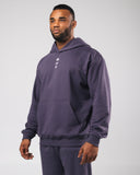 Three Pillar Heavyweight Hoodie - Muted Purple