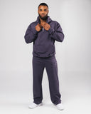 Three Pillar Heavyweight Hoodie - Muted Purple
