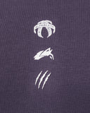 Three Pillar Heavyweight Hoodie - Muted Purple