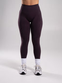 Revive High Rise Legging - Black Garnet
