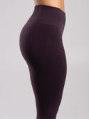 Pump Mid Rise Legging - Black Garnet