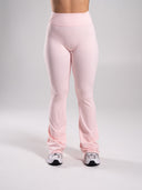 Aura Flared Pant - Ballet Pink