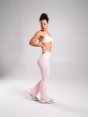 Aura Flared Pant - Ballet Pink