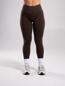 Revive High Rise Legging - Walnut