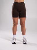 Pump High Rise Short - Walnut