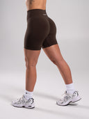 Pump High Rise Short - Walnut