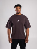 Stone Wash Alpha Tee - Walnut