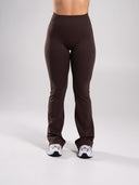 Aura Flared Pant - Walnut