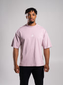 Stone Wash Alpha Tee - Rosewood