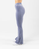 Velour Pant - Dusty Blue