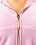 Velour Zip Hoodie - Poise