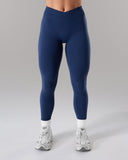 Wrap Mid Rise Legging - Anchor