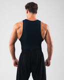 Zero Ribbed Tank 2pk - Navy
