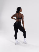 Pump Mid Rise Legging - Black