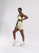 Pump High Rise Short - Citrus Frost