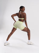 Pump High Rise Short - Citrus Frost