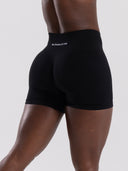Pump Mid Rise Short - Black