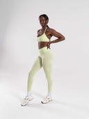 Pump High Rise Legging - Citrus Frost