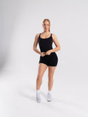 Softcurve Scoop Neck Tank - Black